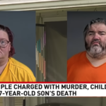 Parents charged with murder mugshots